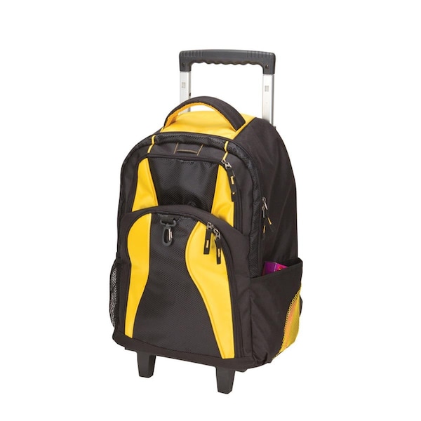 Sea Foam Co Buy Smart Depot The Elevated Wheeled Computer Backpack - Yellow BU313245 - main